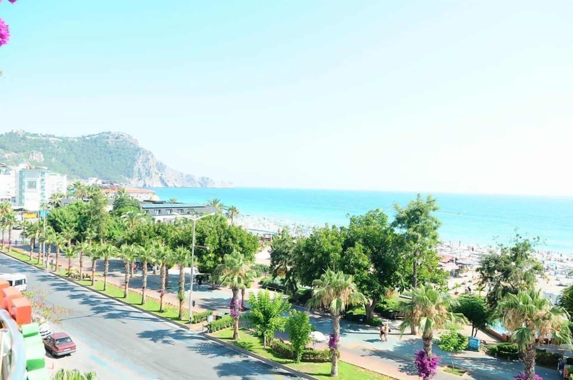 Kleopatra Beach Yildiz Hotel อลันยา ภายนอก รูปภาพ