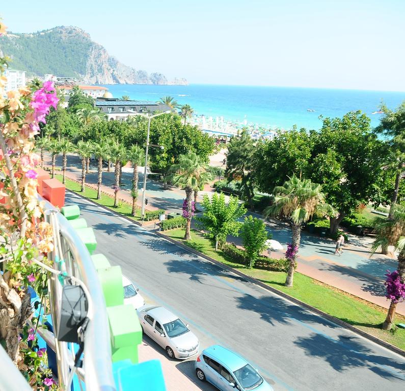 Kleopatra Beach Yildiz Hotel อลันยา ภายนอก รูปภาพ