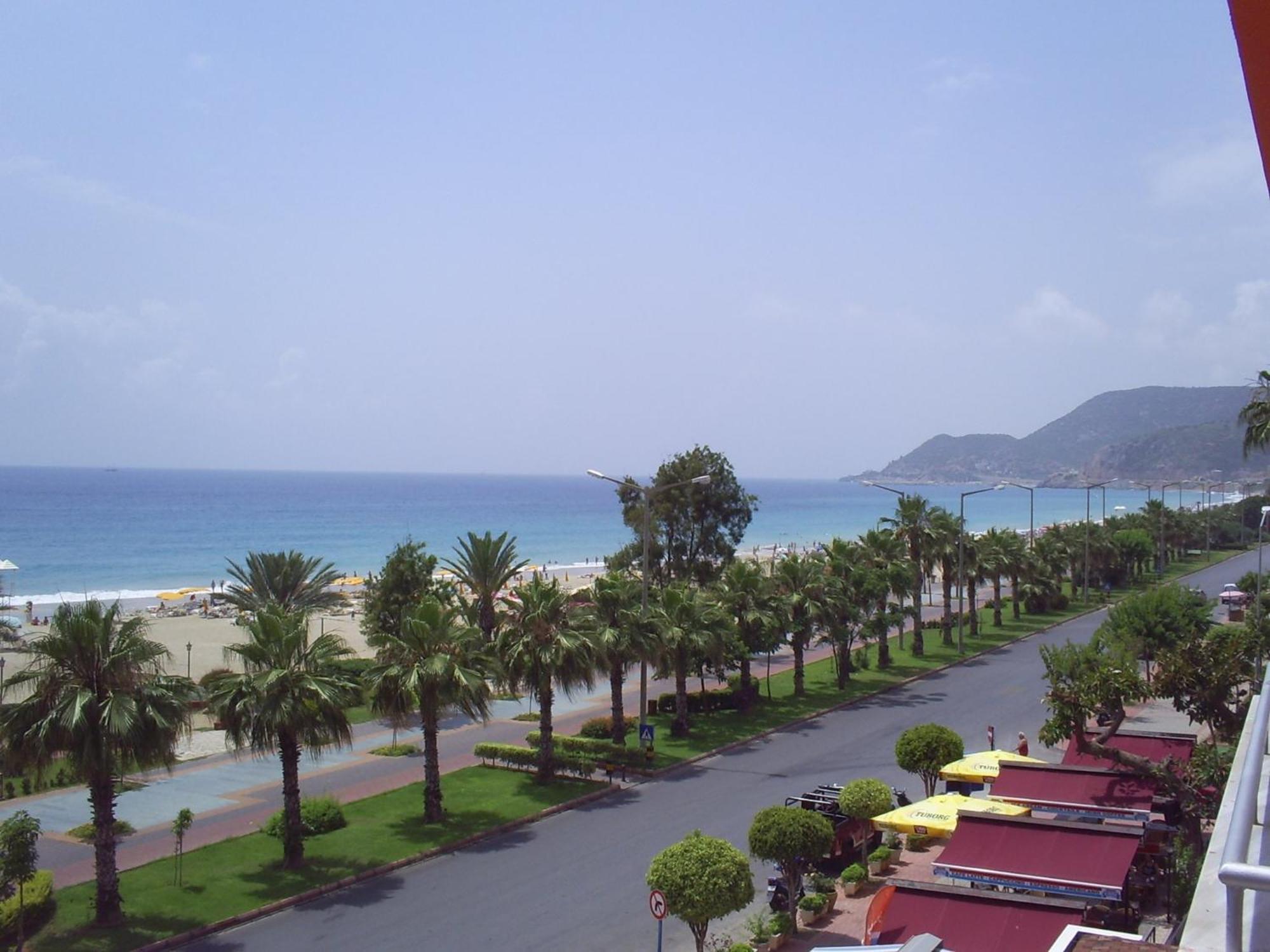 Kleopatra Beach Yildiz Hotel อลันยา ภายนอก รูปภาพ