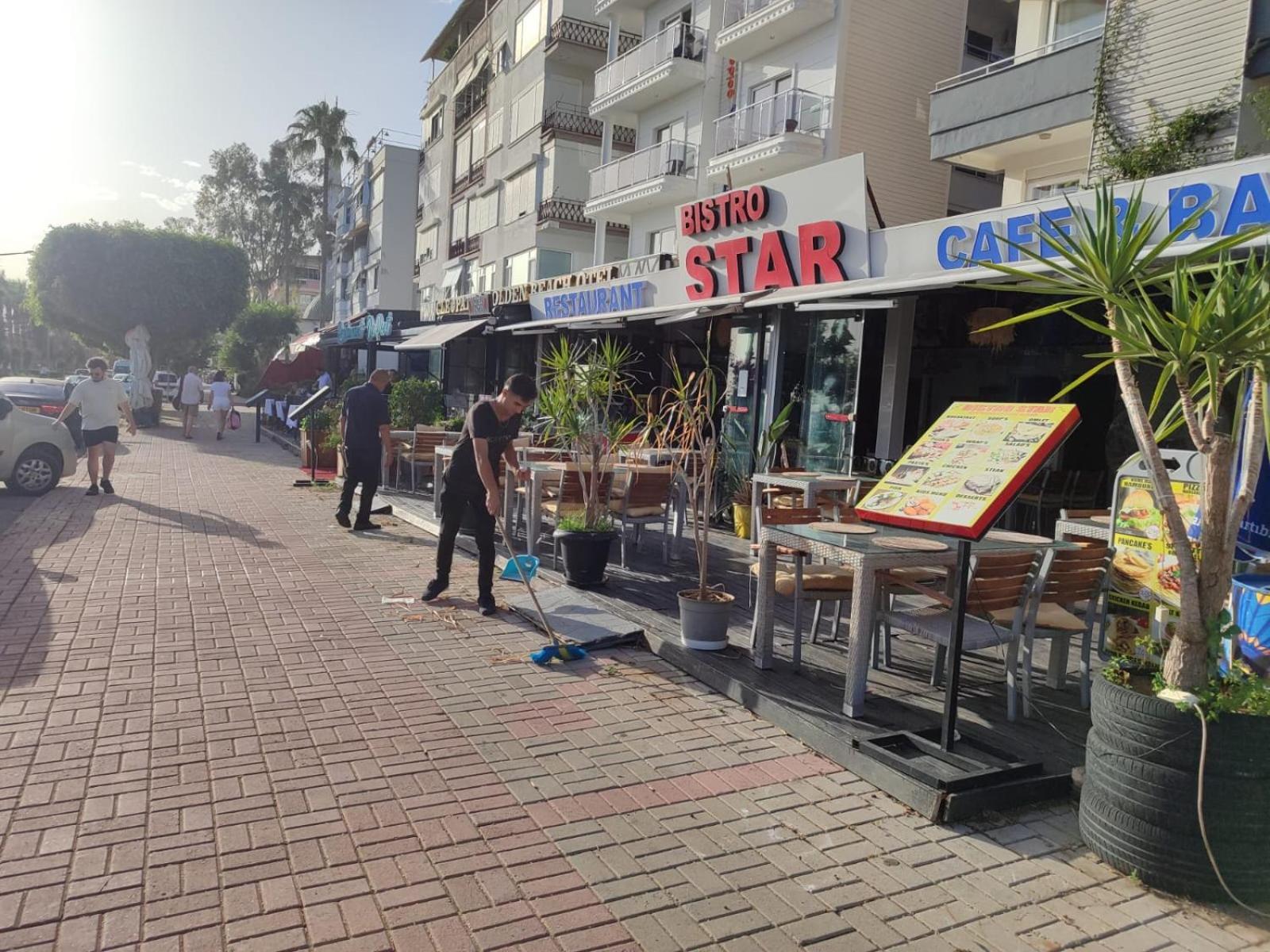 Kleopatra Beach Yildiz Hotel อลันยา ภายนอก รูปภาพ