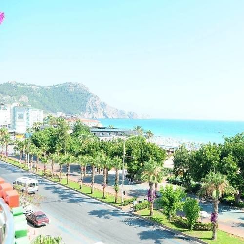 Kleopatra Beach Yildiz Hotel อลันยา ภายนอก รูปภาพ
